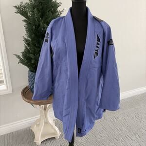 NWT Elite Sports Womens F4 Gi‎ Kimono Jacket Purple Lavender Martial Arts Top